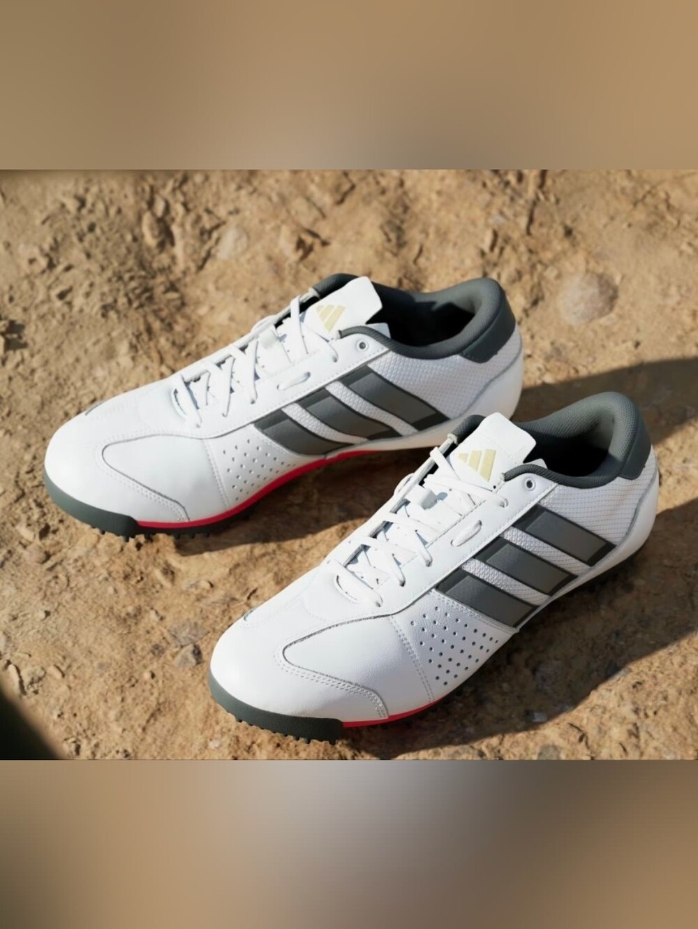 NWOB Adidas Heritage Tour Leather Cycling Mountain Bike Cloud White Women Shoes